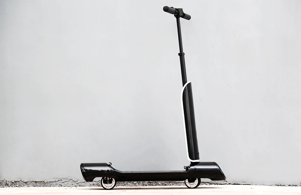 The GoTube scooter offers up to 7.5 miles of range