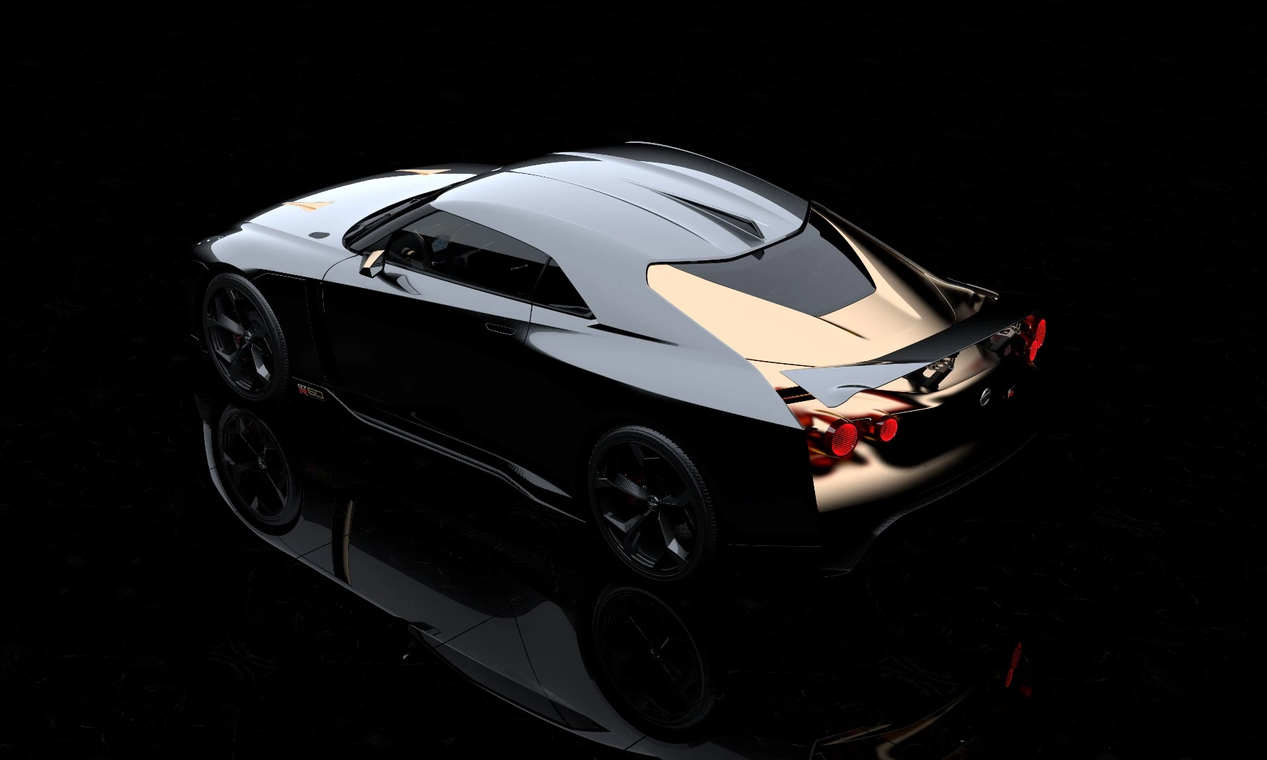 Extra gold at the rear, with an expanded shoulder line and longer, deeper roof line