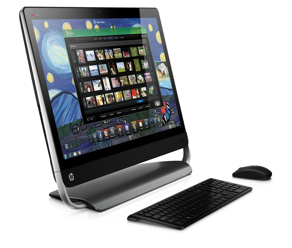 The Omni 27 all-in-one from HP