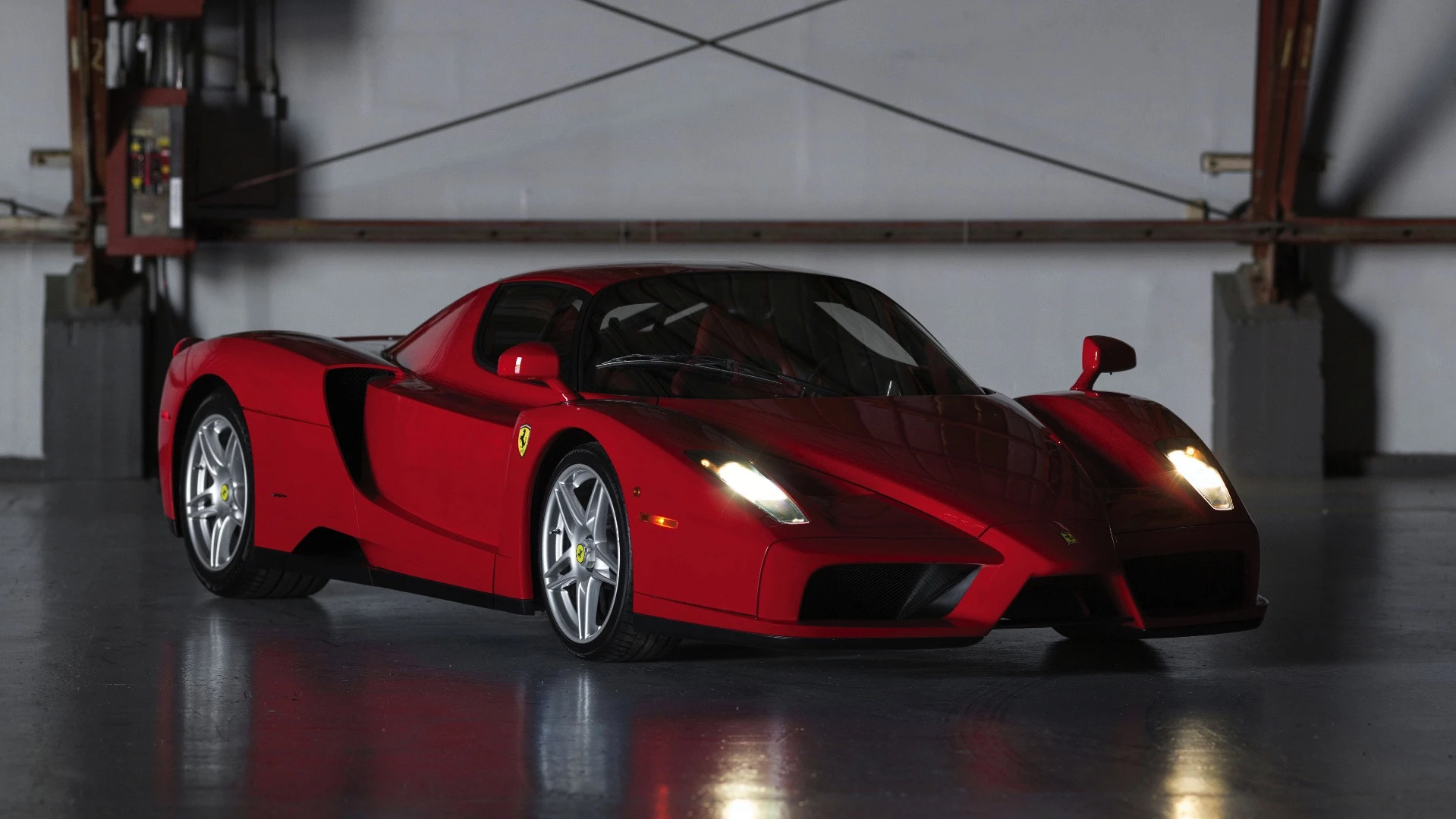 This 2004 Ferrari Enzo goes to auction on Saturday, July 18, 2015. It is expected to sell for between $1.7 million and $2.1 million.