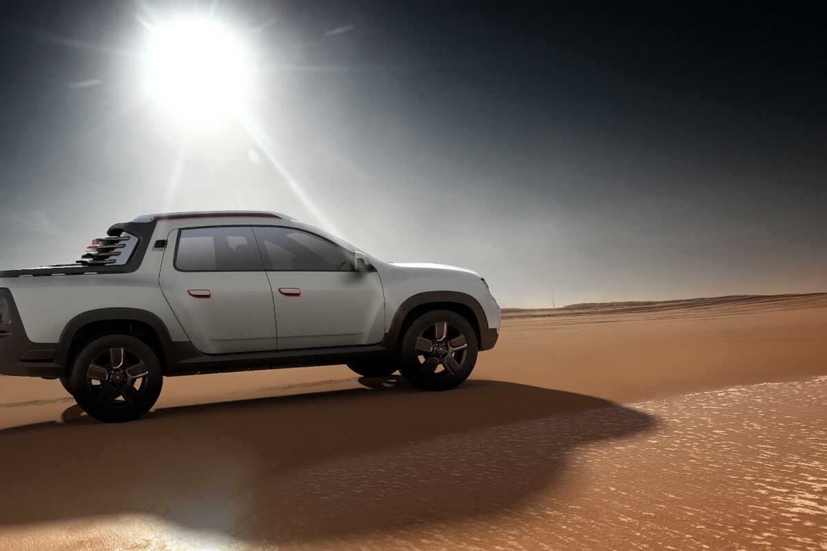 Renault Transforms The Duster Suv Into A Sporty Pickup Concept
