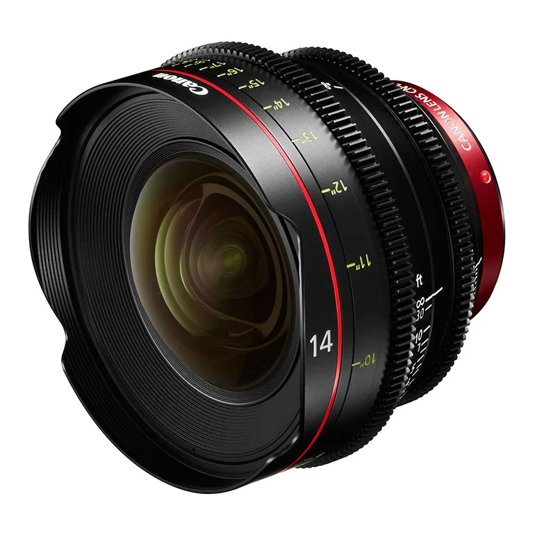 Canon CN-E 14mm T3.1 L mm cinema lens