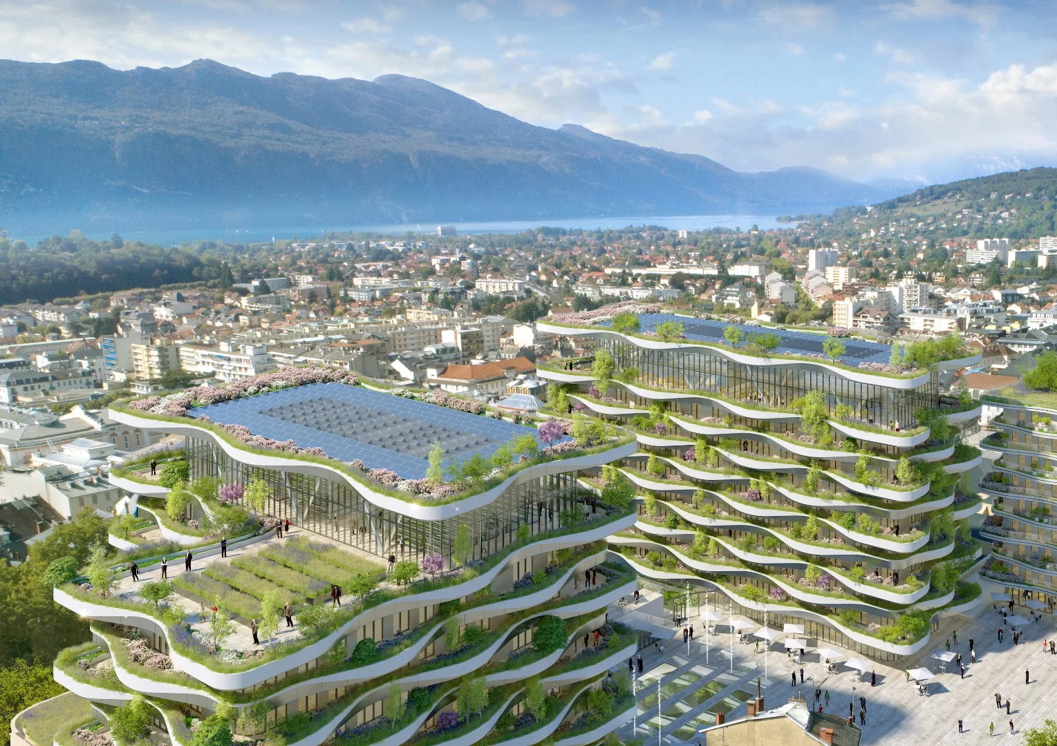 Foam of Waves would feature solar power, rainwater collection, and more