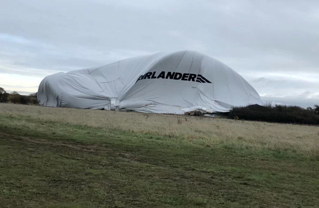 The Airlander 10 suffered a setback this weekend after breaking free of its mooring and deflating