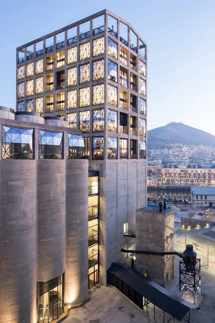 The Zeitz MOCAA involved carving the country's biggest art museum out of an existing grain silo's 42 concrete tubes