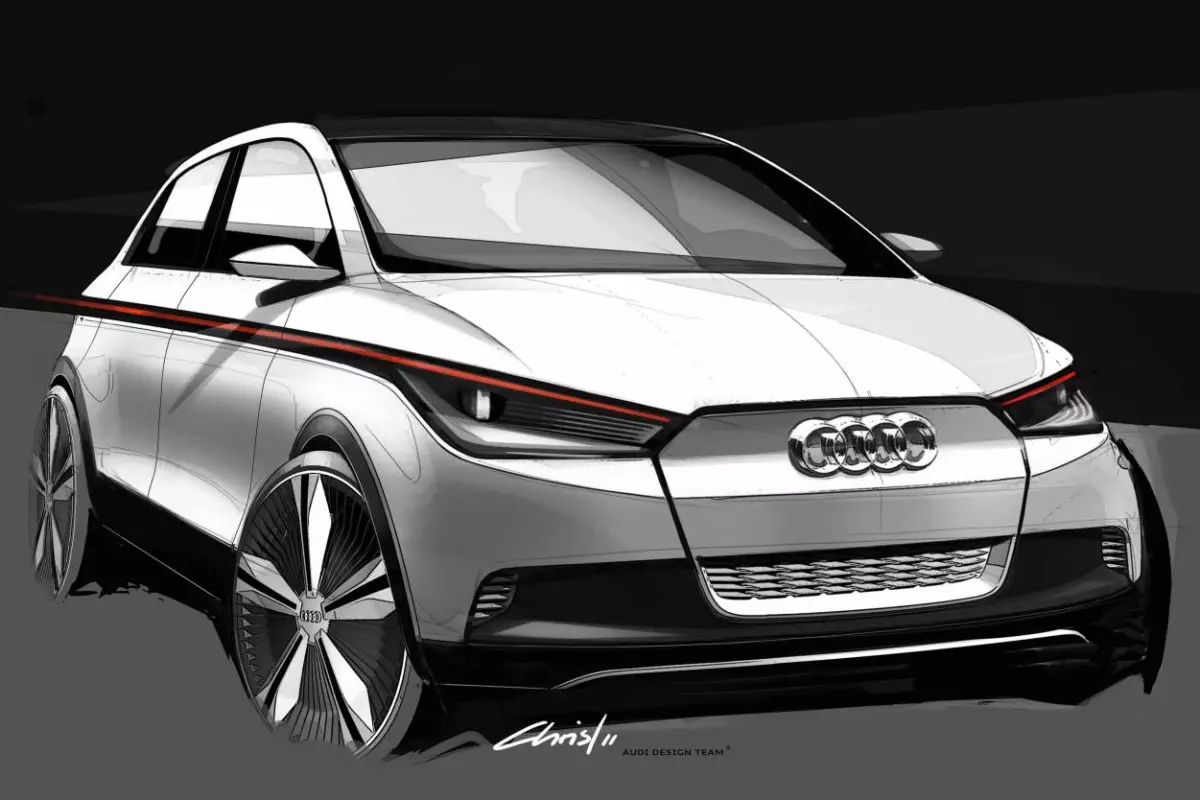 Audi's A2 concept electric car is set to appear at the 64th International Motor Show in Frankfurt this September