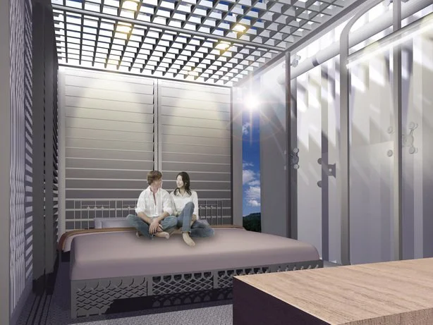 The OdMEx house concept's bedroom