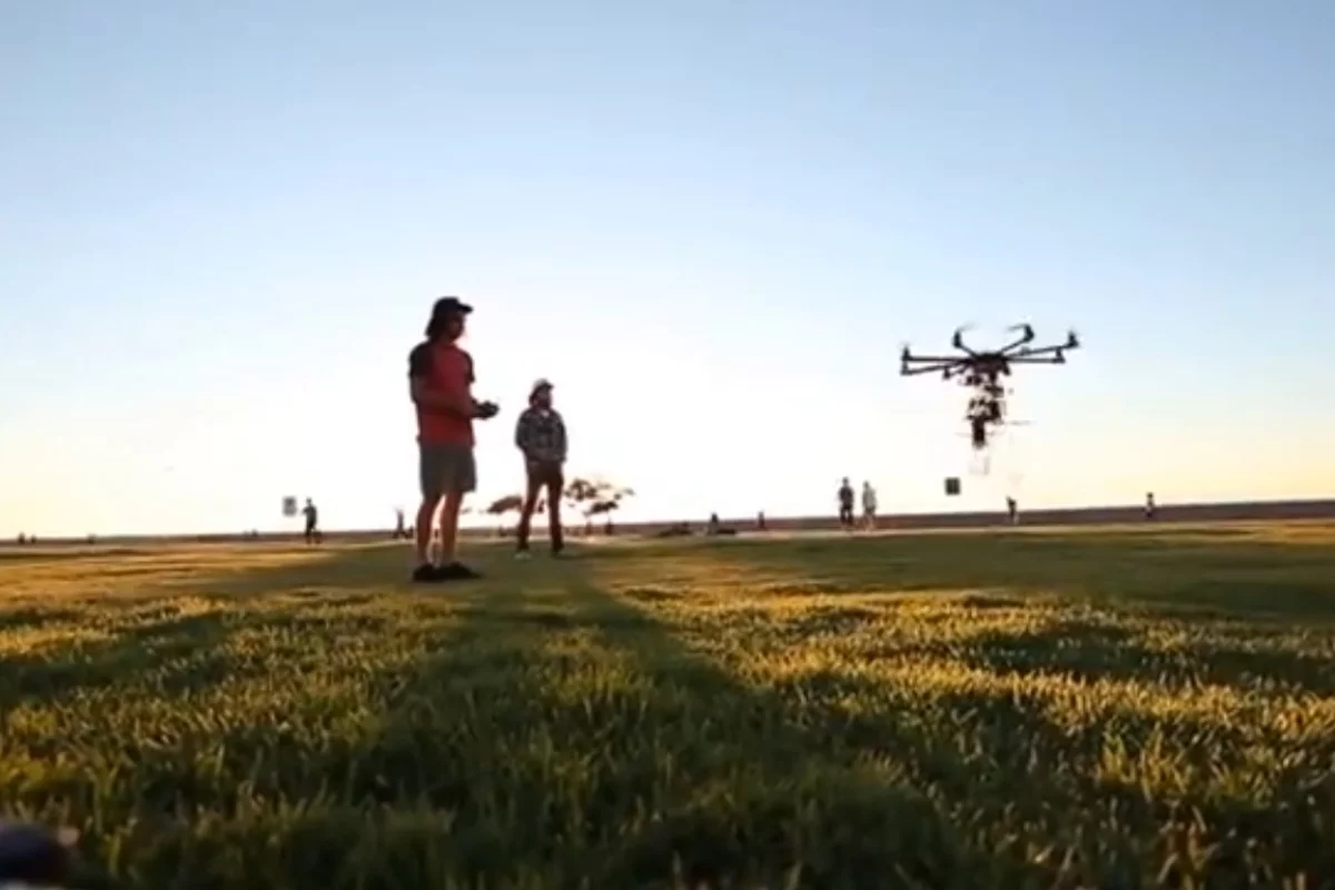 A flying drone will be delivering beer at this year's Oppikoppi music festival in South Africa