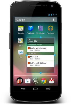 Widgets will now automatically re-size when your home screens become more crowded