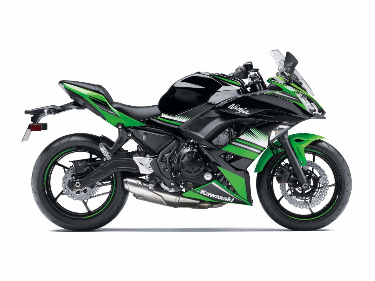 The 2017 Ninja 650 is the first production model to receive Kawasaki 's new trellis frame