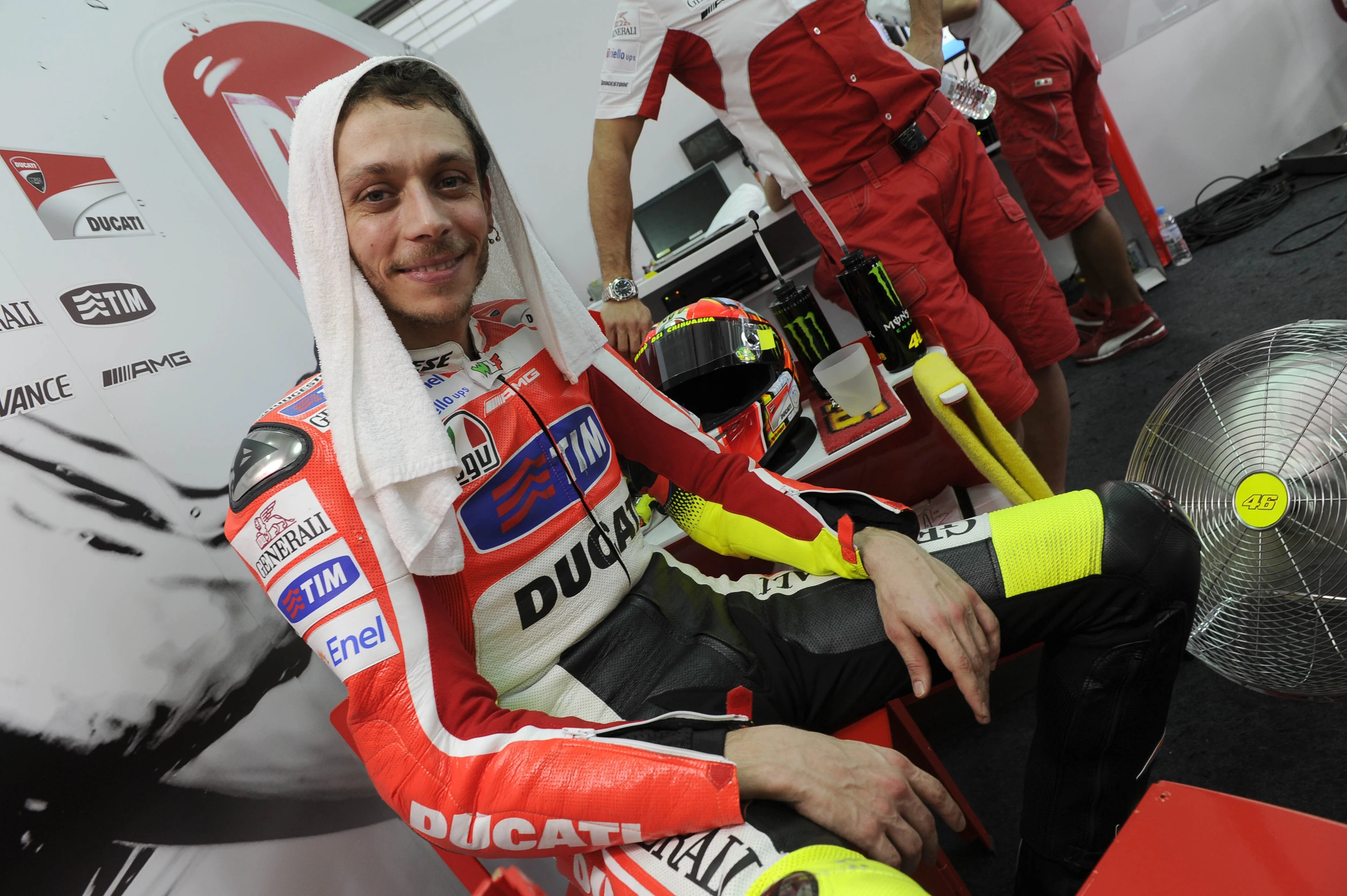 Valentino Rossi finished the session with the fifth-best time