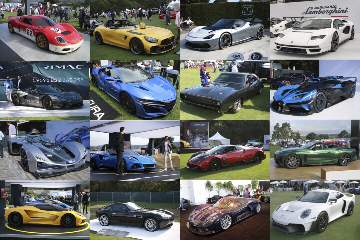 The one thing that separates the Quail from other "car shows" is that almost the entire audience can afford to buy what is on display.