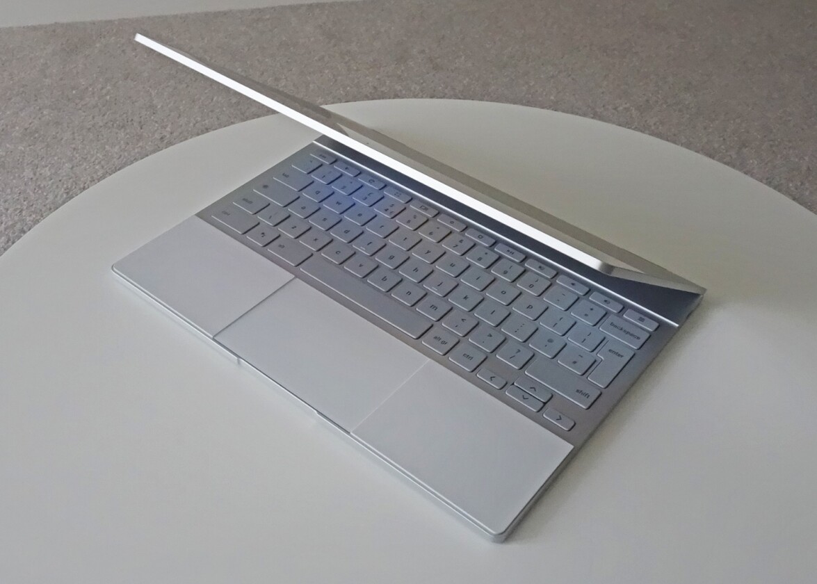 Your choice of Intel i5 or i7 processors sit inside the Pixelbook
