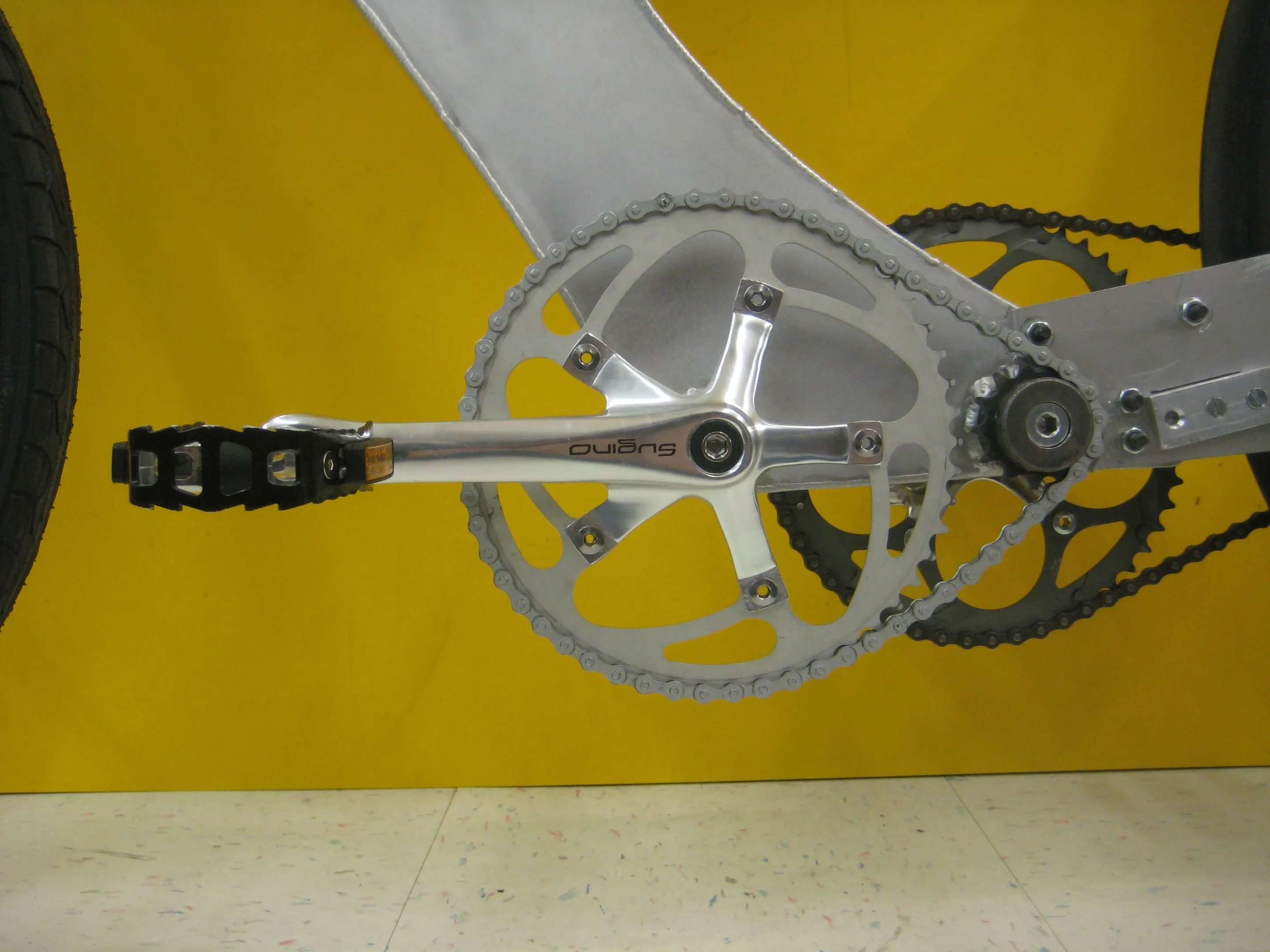 The spokeless bicycle