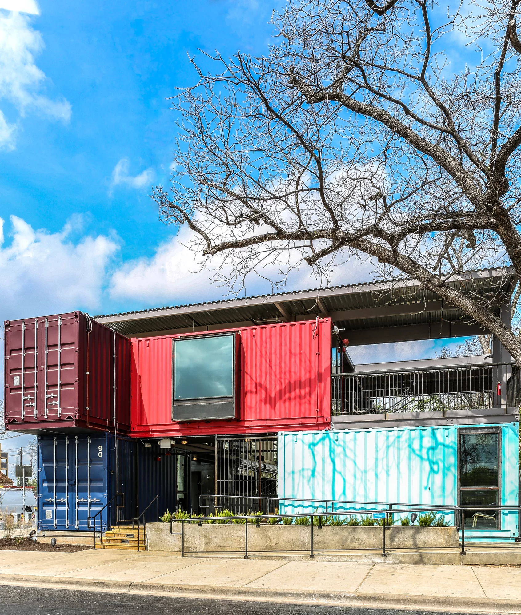 The recently-opened Austin, Texas-based Container Bar brings sustainable building and alcoholic beverages together at last (Photo: Chris Perez)