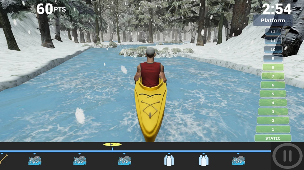 A video game, called Rapids Recovery, was found to be as effective as several hours per week of face-to-face physical therapy