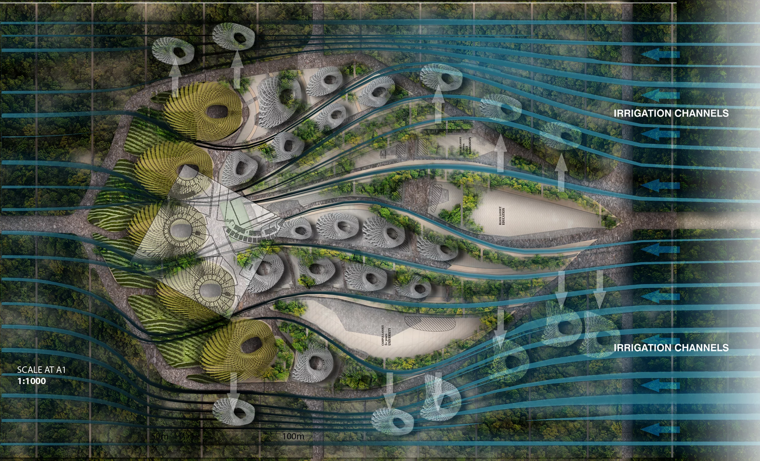 Naylor's Bamboo Lakou community development (Image: John Naylor)