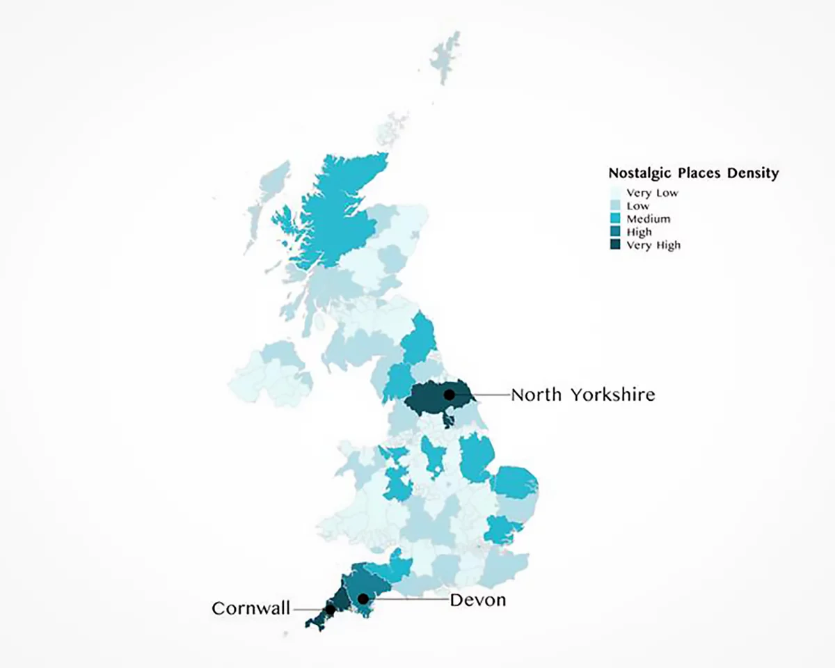 The UK's most nostalgic places