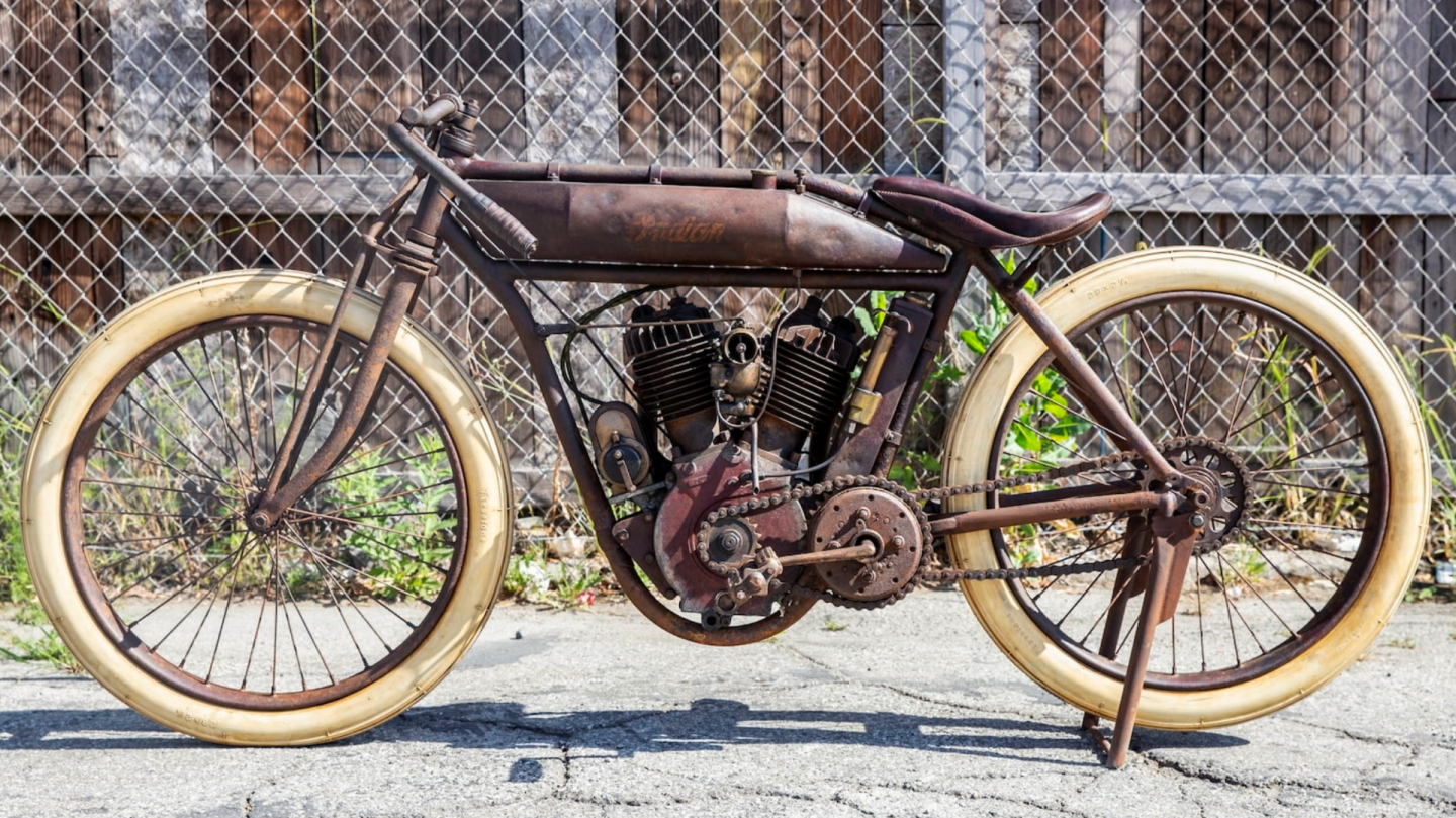 1918 Indian Board Track Racer | Mecum | Estimated price range: $170,000 to $190,000 | Official Auction Page