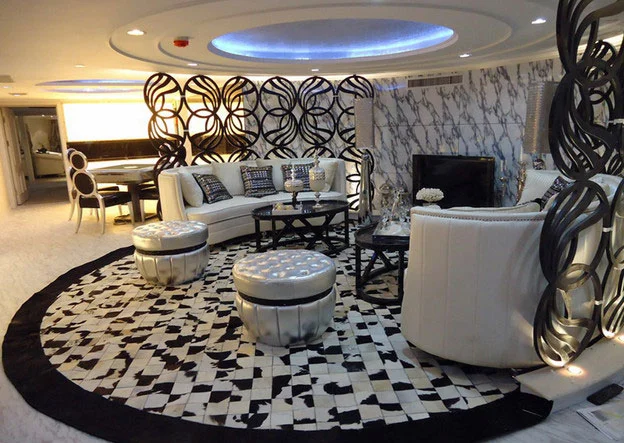 Onboard the Tianjin Aircraft Carrier Hotel in China