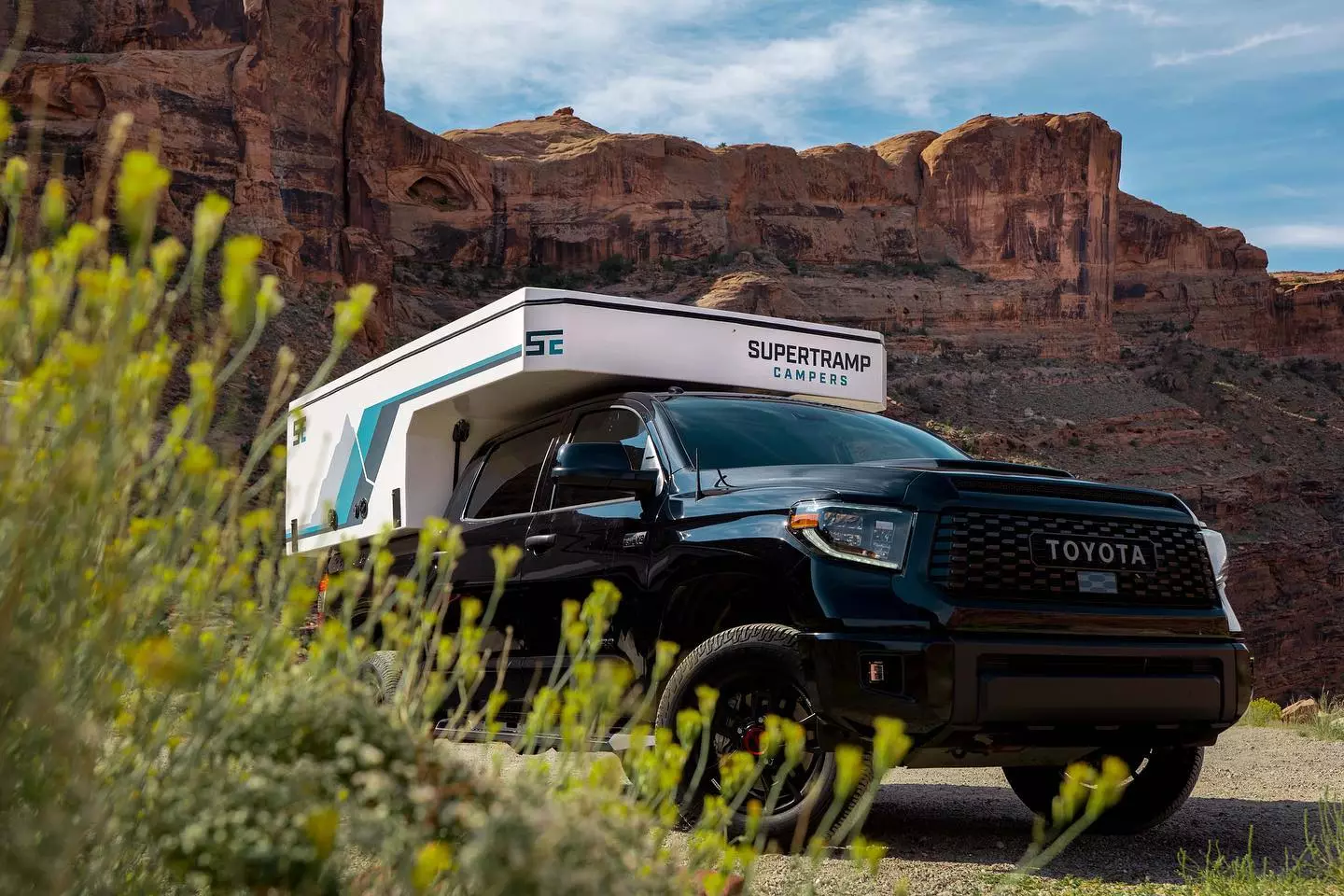 This Flagship LT rides atop the Toyota Tundra
