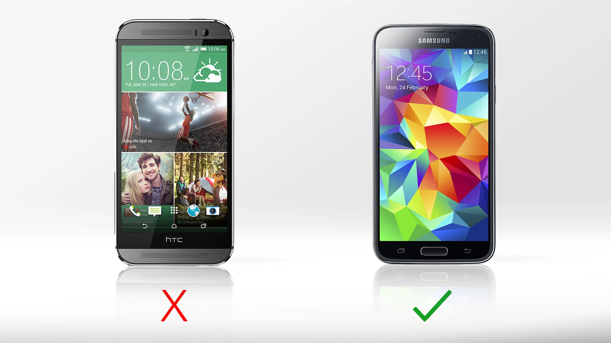 The GS5 has a heart rate sensor on board