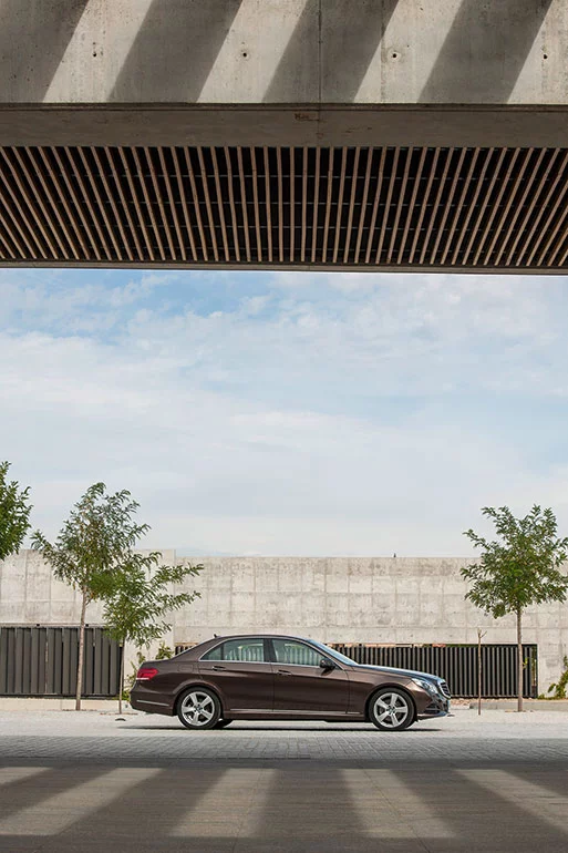 2014 model year Mercedes-Benz E-Class Luxury trim