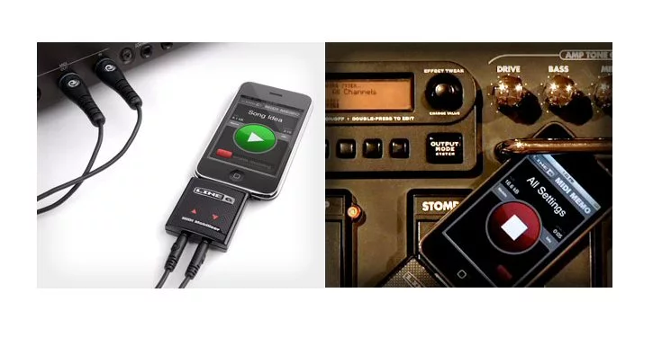 The MIDI Mobilizer from Line 6 is the first MIDI hardware interface for the iPhone or iPod Touch