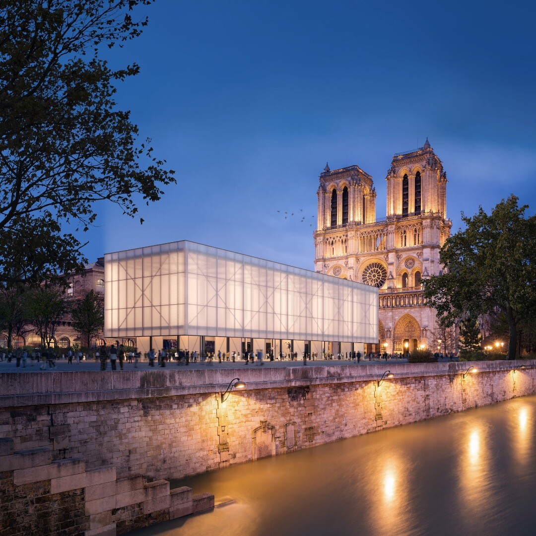 Temporary replacement proposed for NotreDame cathedral