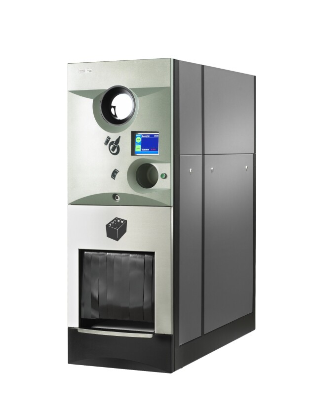 Reverse Vending Machines give users cash for their empties