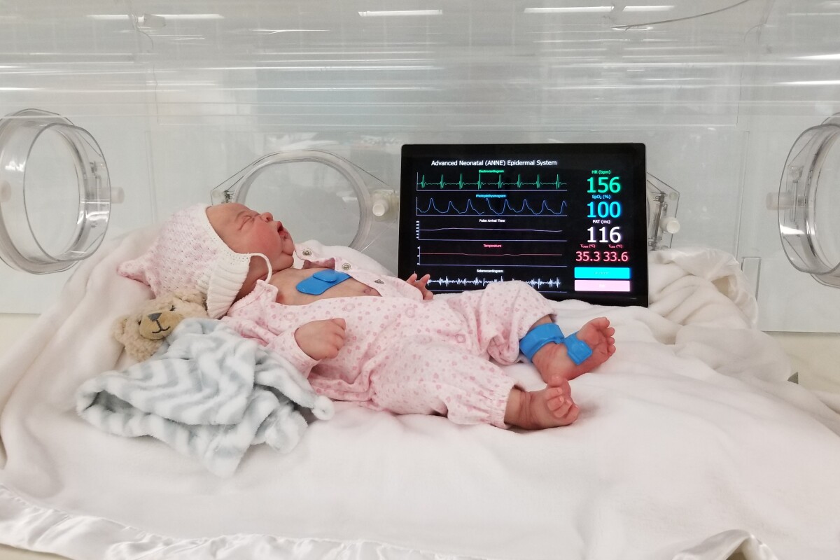 Wireless sensors to track premature baby health in the developing world