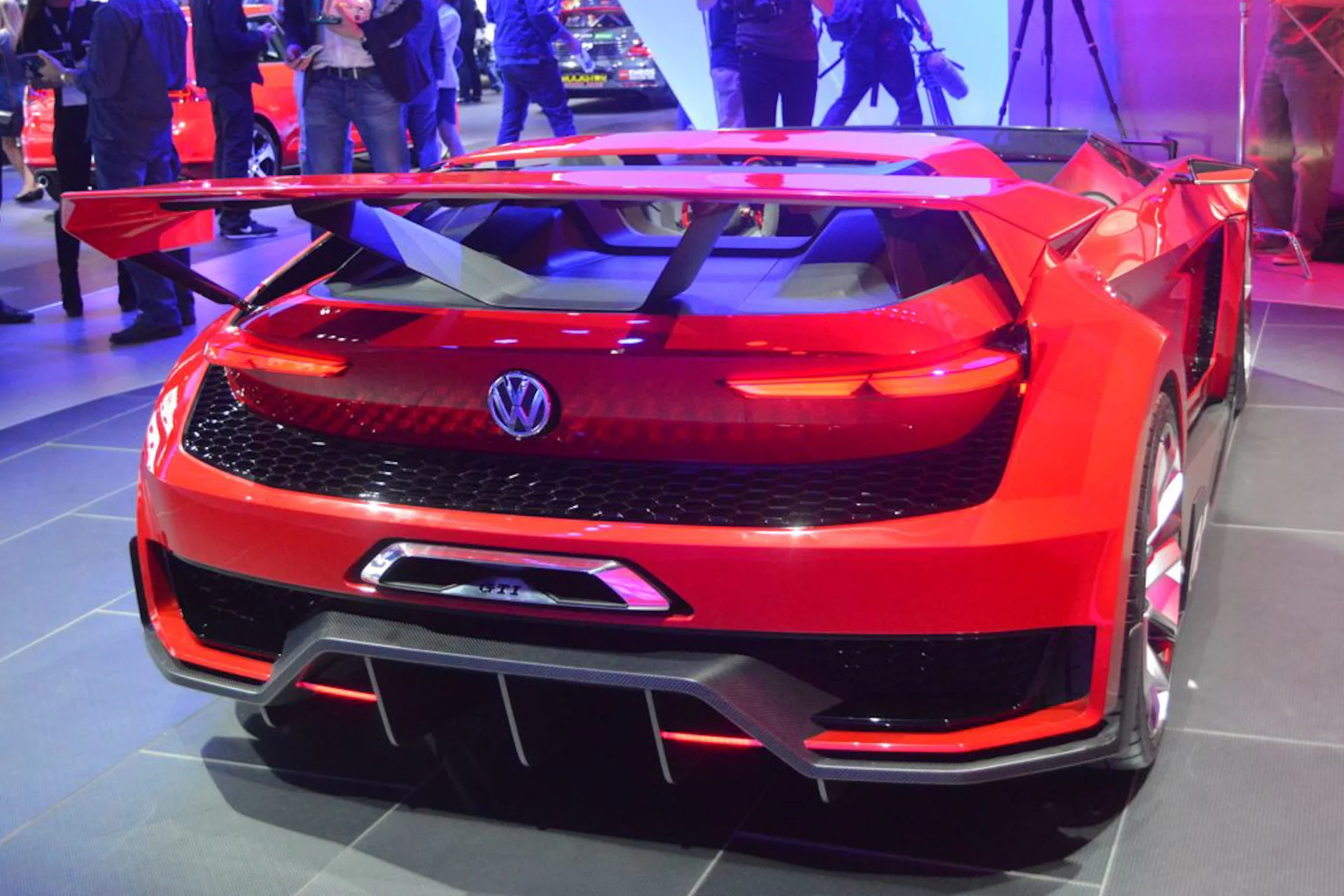 The GTI Roadster is Volkswagen's Vision Gran Turismo (Photo: C.C. Weiss/Gizmag)