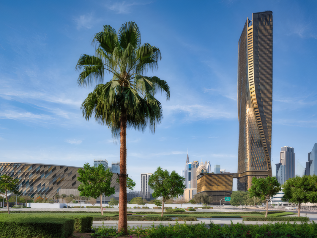 Supertall skyscraper comes with a cool terracotta twist
