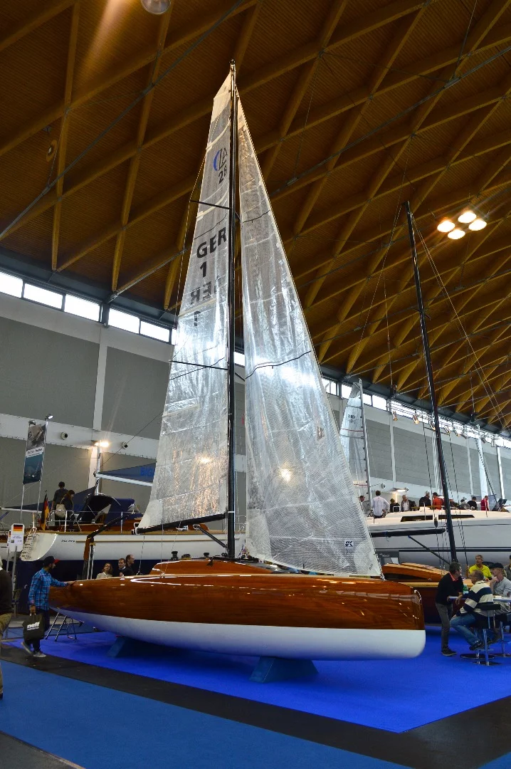 Germany's LA Yacht & Bootsbau premieres the 28 sailing yacht