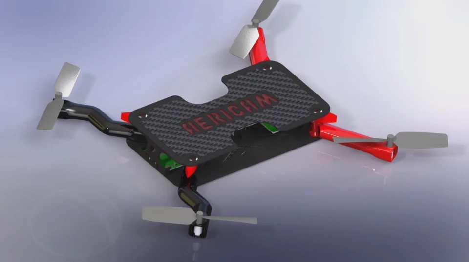 Aericam tells us that range will extend to 80 ft (25 m) with a flight time of around 10 minutes per charge