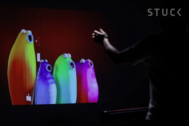 "When we came across Google Arts and Culture's Blob Opera, we thought, why stop at controlling these singing blobs with your mouse?" says Singapore's Stuck Labs