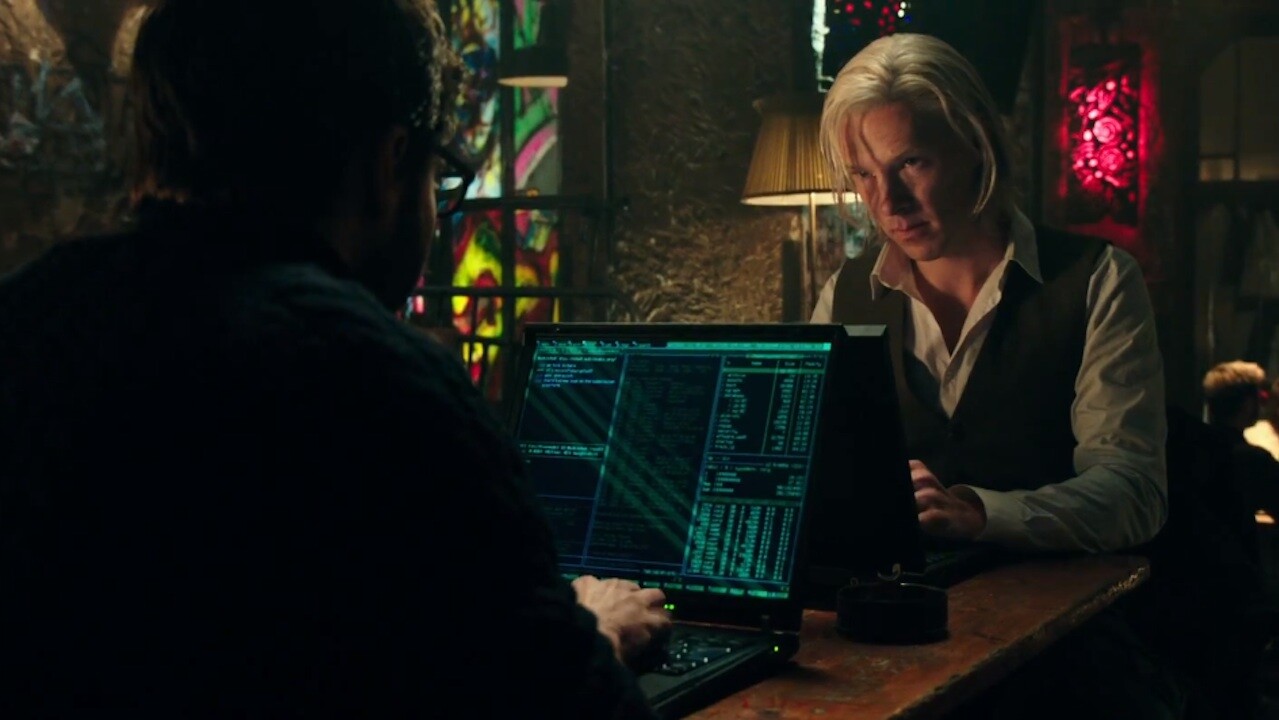 Benedict Cumberbatch as Julian Assange in "The Fifth Estate"