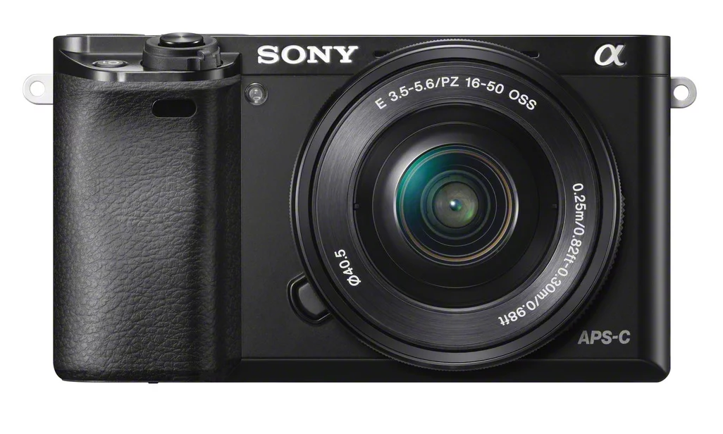 The Sony A6000 features a 24.3 megapixel APS-C CMOS sensor (23.5 X 15.6mm) paired with Sony's latest Bionz X image processor