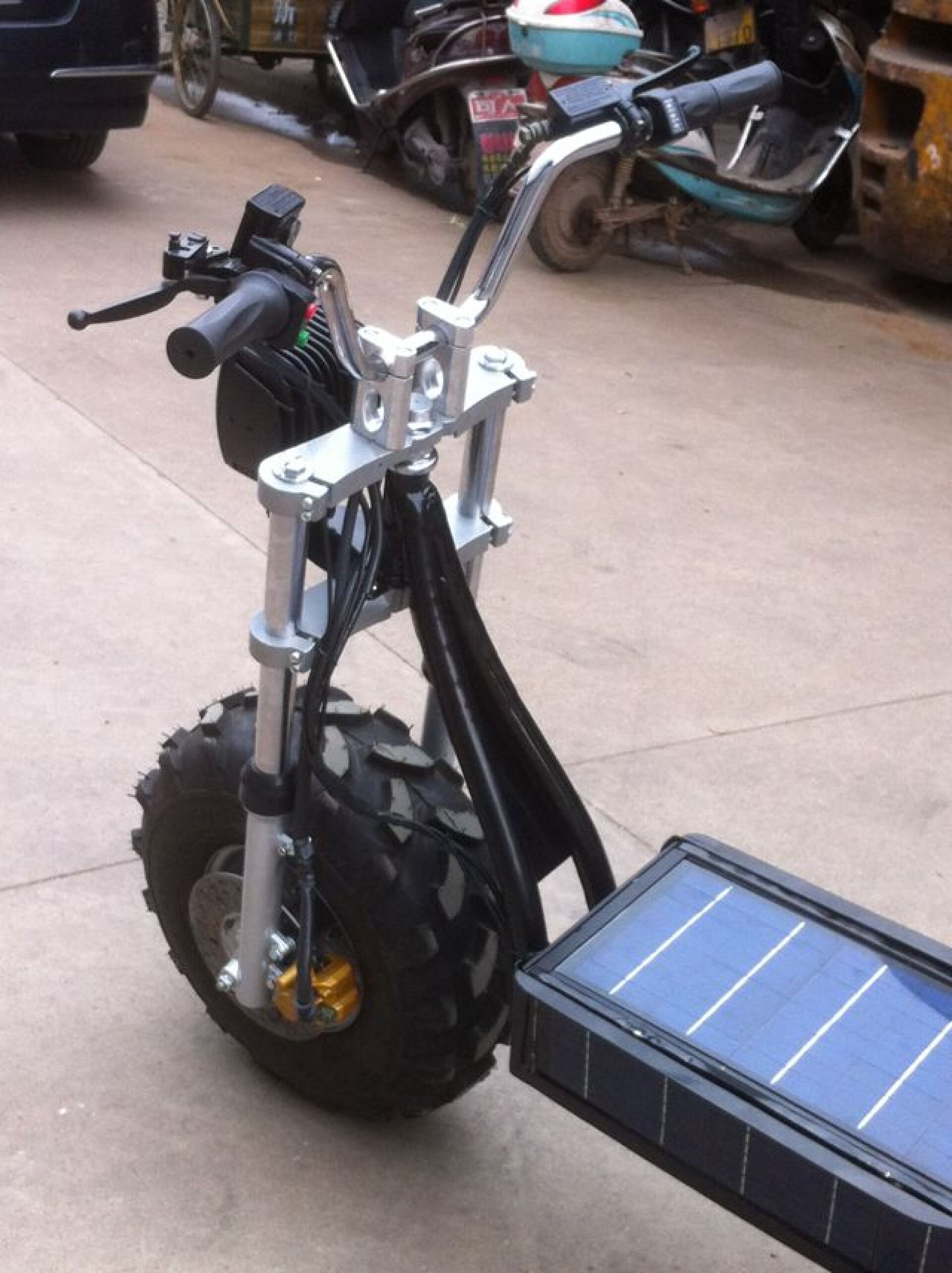 The Beast A solarpowered ebike built for offroad adventure