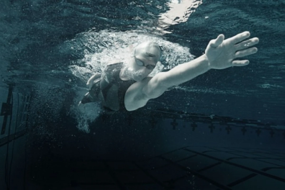 Ryan Lochte (USA) swims in the new Speedo LZR RACER