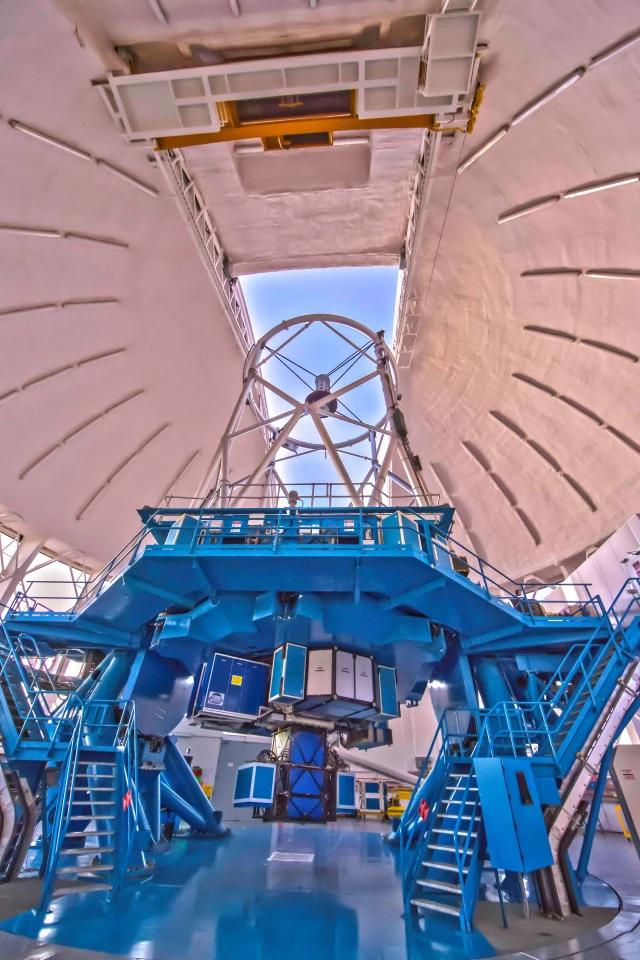 The team holds high hopes for the GPI and in 2014 will undertake a large-scale survey with the aim of observing 600 young stars and the giant planets that orbit them (Photo: Gemini Observatory)