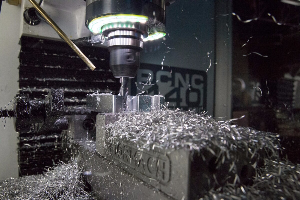 Tormach's PCNC 440 mill can cut everything from woods and plastics to aluminum and steel