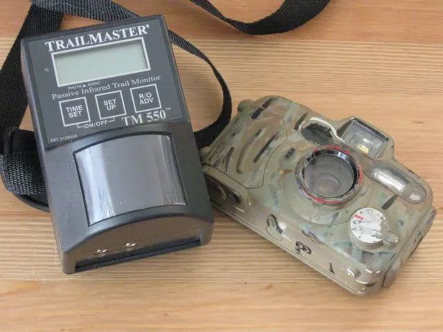 The camera trap used by Paranormal Explorers
