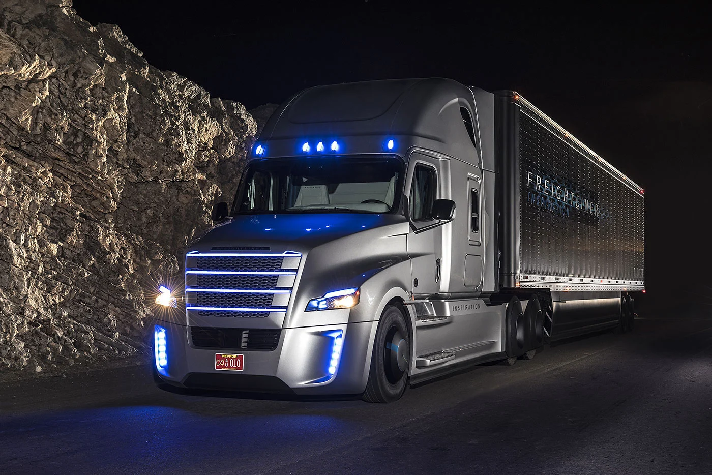The Freightliner Inspiration is based on already developed technologies