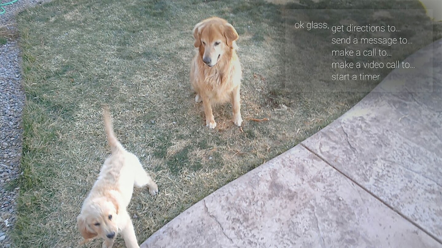 Glass lets you snap pictures at a moment's notice