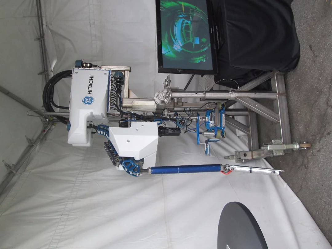 The Stinger on exhibit at the 2015 DARPA Robotics Challenge Finals