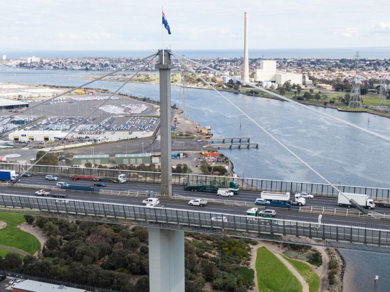 Mavic 2 Zoom sample shot: zooming in without moving from the last shot takes us to 48mm. Super handy, and gives things a feeling of size and substance.