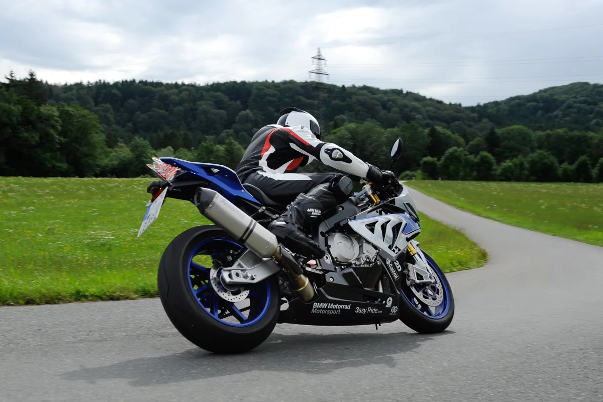 BMW's HP4 is the first supersports bike to feature cornering ABS