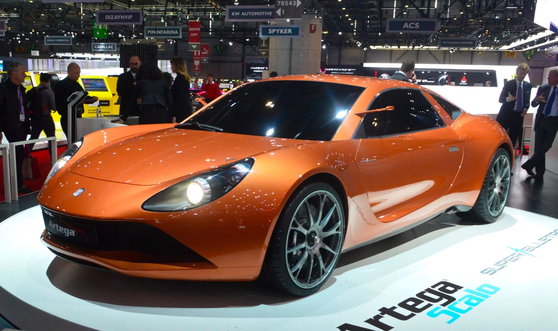 Artega's Scalo Superelletra debuts at the 2017 Geneva Motor Show