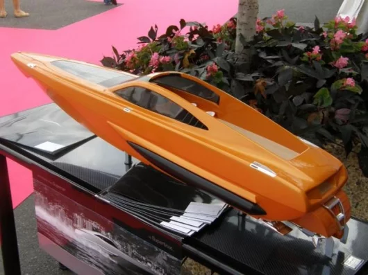 XSR48 model on display at the Salon Nautique in Cannes